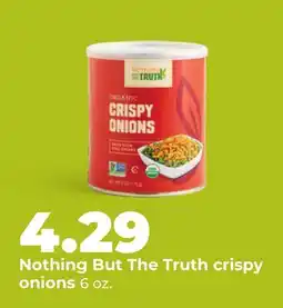 Hy-Vee Nothing But The Truth crispy onions offer