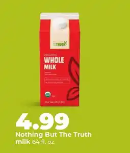 Hy-Vee Nothing But The Truth milk offer
