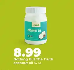 Hy-Vee Nothing But The Truth coconut oil offer