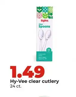Hy-Vee Hy-Vee clear cutlery offer