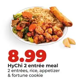 Hy-Vee HyChi 2 entrée meal offer