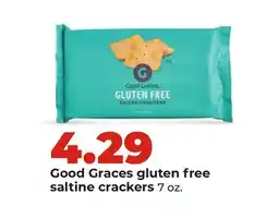 Hy-Vee Good Graces gluten free saltine crackers offer