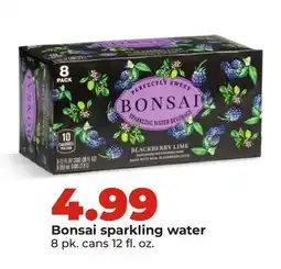 Hy-Vee Bonsai sparkling water offer