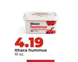 Hy-Vee Ithaca hummus offer