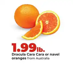 Hy-Vee Dracula Cara Cara or navel oranges offer