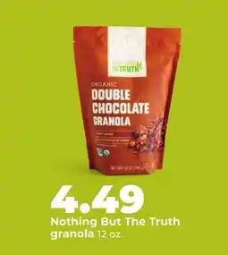 Hy-Vee Nothing But The Truth granola offer