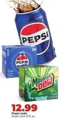 Hy-Vee Pepsi soda offer