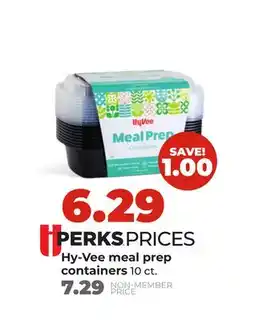 Hy-Vee Hy-Vee meal prep containers offer