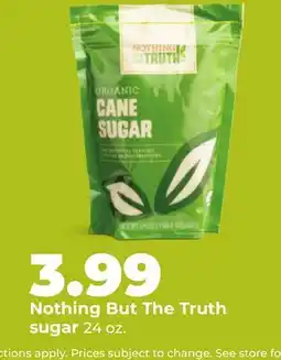 Hy-Vee Nothing But The Truth sugar offer