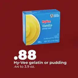 Hy-Vee Hy-Vee gelatin or pudding offer