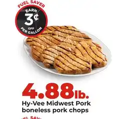 Hy-Vee Hy-Vee Midwest Pork boneless pork chops offer