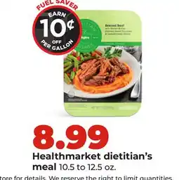Hy-Vee Healthmarket dietitian's meal offer
