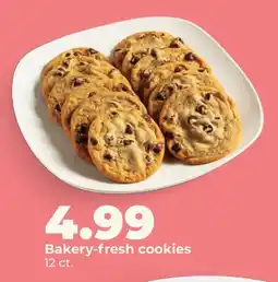 Hy-Vee Bakery-fresh cookies offer