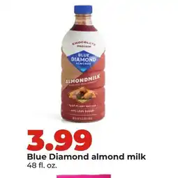 Hy-Vee Blue Diamond almond milk offer