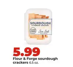 Hy-Vee Flour & Forge sourdough crackers offer