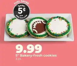 Hy-Vee 5 Bakery-fresh cookies offer