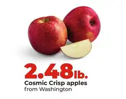 Hy-Vee Cosmic Crisp apples from Washington offer