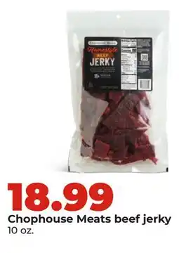 Hy-Vee Chophouse Meats beef jerky offer