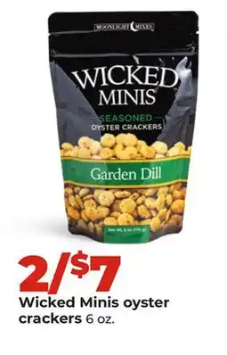 Hy-Vee Wicked Minis oyster crackers offer