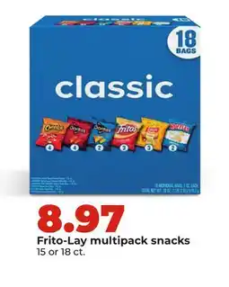 Hy-Vee Frito-Lay multipack snacks offer