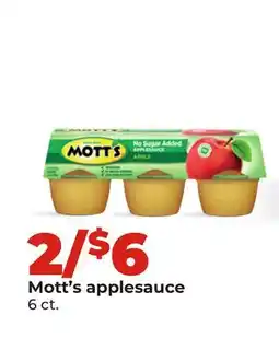 Hy-Vee Mott's applesauce offer
