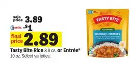 Meijer Tasty Bite Rice 8.8 oz. or Entrée offer