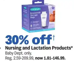 Meijer Nursing and Lactation Products offer