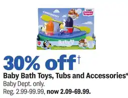 Meijer Baby Bath Toys, Tubs and Accessories offer