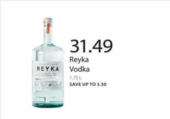 Publix Reyka Vodka offer