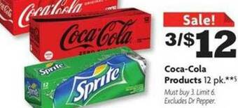 Family Dollar Coca Cola Products offer