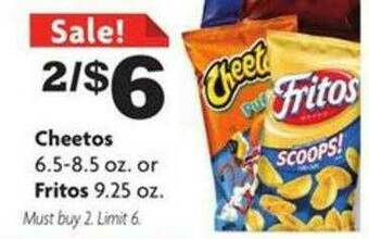 Family Dollar Cheetos Or Fritos offer