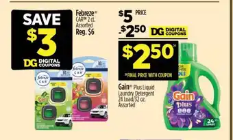 Gain Plus Liquid Laundry Detergent