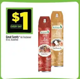 Dollar General Great Scents Air Freshener offer