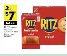 Dollar General Ritz Crackers or Fresh Stacks offer