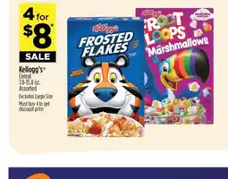 Dollar General Kellogg's Cereal offer
