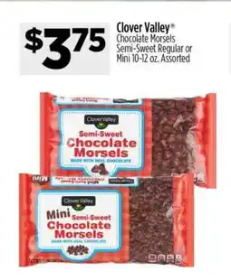 Dollar General Clover Valley Chocolate Morsels offer