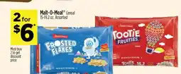 Dollar General Malt-O-Meal Cereal offer