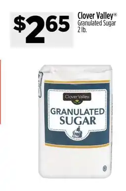 Dollar General Clover Valley Granulated Sugar offer