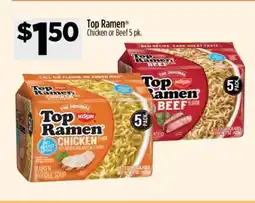 Dollar General Top Ramen offer