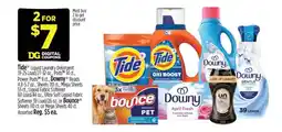 Dollar General Tide, Downy, Bounce offer