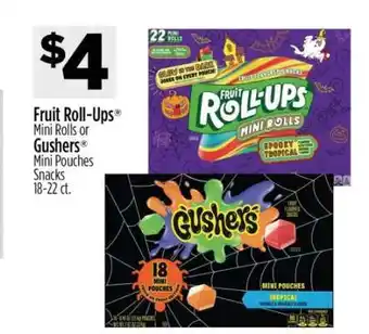 Fruit Roll-Ups or Gushers