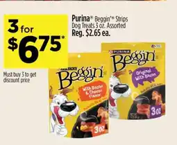 Dollar General Purina Beggin' Strips offer