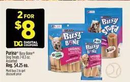 Dollar General Purina Busy Bone Dog Treats offer