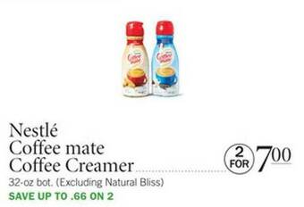 Publix Nestlé Coffee Mate Coffee Creamer offer