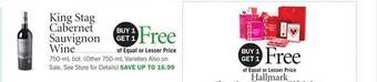 Publix King Stag Cabernet Sauvignon Wine offer