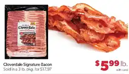 Family Fresh Market Cloverdale Signature Bacon offer