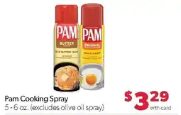 Family Fresh Market Pam Cooking Spray offer