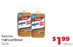 Family Fresh Market Sara Lee Half Loaf Bread offer