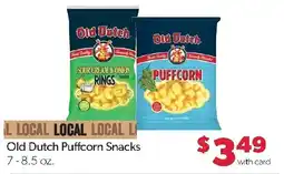 Family Fresh Market Old Dutch Puffcorn Snacks offer
