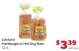 Family Fresh Market Lakeland hamburger or hot dog buns offer